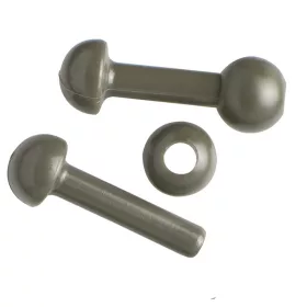 Prowess Helicopter Beads Kaki Stopkraal 10 stuks