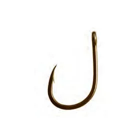   Prowess W1 T2 - DOUBLE COATING - BROWN (10 stuks) Haak, Boilie Haak, Gecoate Haak