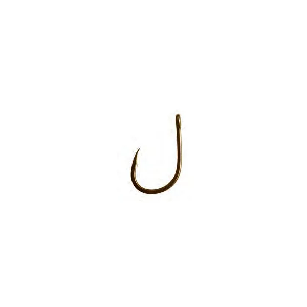 Prowess W1 T2 - DOUBLE COATING - BROWN (10 stuks) Haak, Boilie Haak, Gecoate Haak
