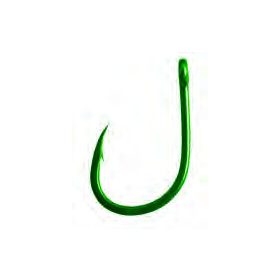   Prowess W1 T2 - DOUBLE COATING - GREEN Karperhaak, Gecoate Haak