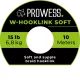Prowess W-Hooklink Soft Braid 10m 25lb Groen Gevlochten Onderlijn