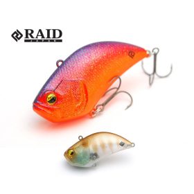 Raid Level Vib B.I.G 6,3cm 17gr 019 Onion Gill Wobbler