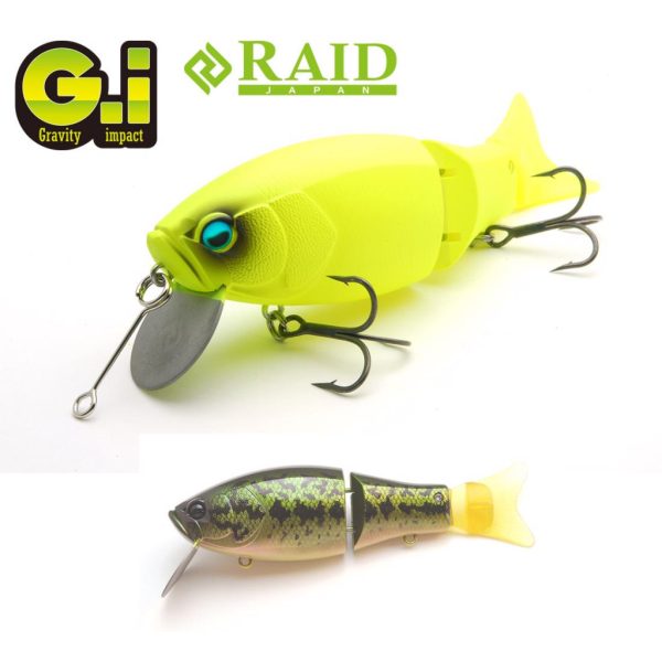 Raid G.I. 9,4cm 35gr 006 Black BB Wobbler
