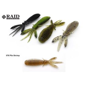 Raid Egubug 6,3cm 076 Pile Shrimp Insect Imitatie 8st