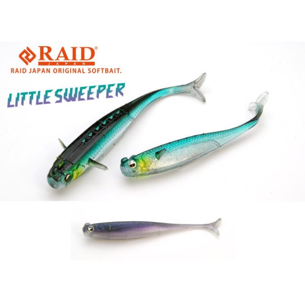 Raid Little Sweeper 7,6cm 071 Zaco Rubbervis 7 stuks