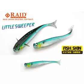   Raid Little Sweeper Fish Skin 7,6cm 082 Hustler Rubbervis 7st