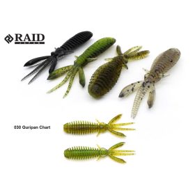 Raid Egubug 6,3cm 030 Guripan Chart Bogár Imitatie 8st