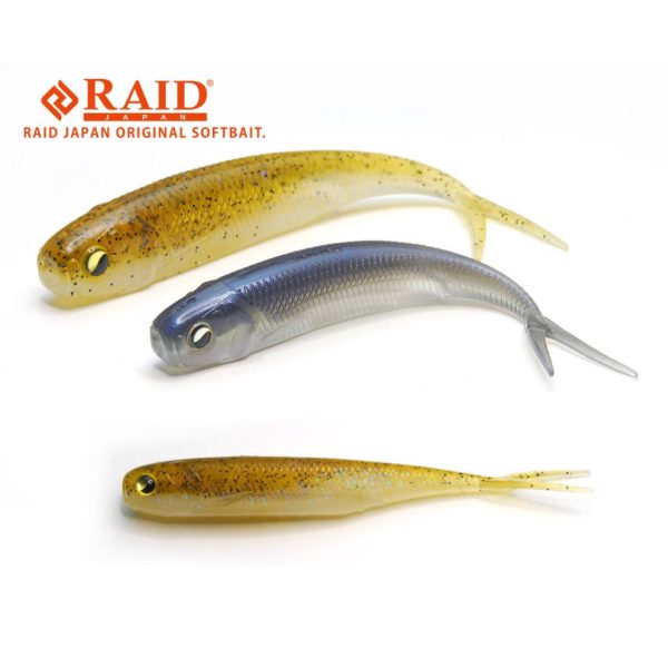 Raid Fish Roller 8,9cm 064 Sand Fish Rubberkunstaas 7st