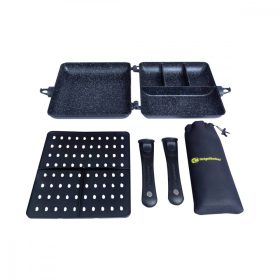   Ridgemonkey Connect Combi & Steamer Oven en Stoompan Set Graniet Editie 2XL