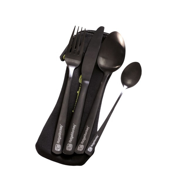 Ridgemonkey DLX Cutlery Set Bestekset 2 stuks