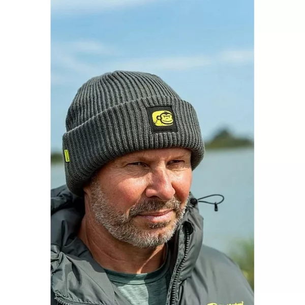 Ridgemonkey Apearel Thermapro Fisherman Beanie Hat Groen Wintermuts