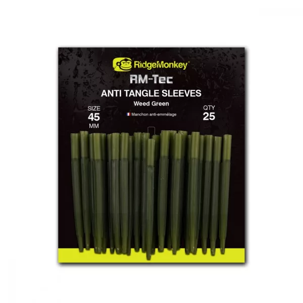 Ridgemonkey Rm-Tec Anti-Tangle Weed Green Lange Anti-Knoop Rubberen Huls