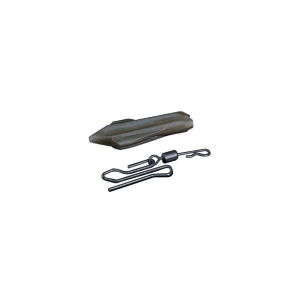 Ridgemonkey Connexion Uni Lead Clip Loodclip Camo Bruin 5St