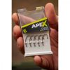 RIDGEMONKEY APE-X CURVE BARBED SIZE 8 - Boilie haak - Haak met weerhaak, Haak met oog