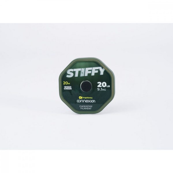 RIDGEMONKEY CONNEXION STIFFY CHOD/STIFF FILAMENT ONDERLIJN 20LB 20M - Onderlijn - Gevlochten lijn