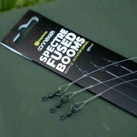   Ridgemonkey Fluoro Cast Fused Booms With QC Rotator Swivel 18cm Boilie Rig