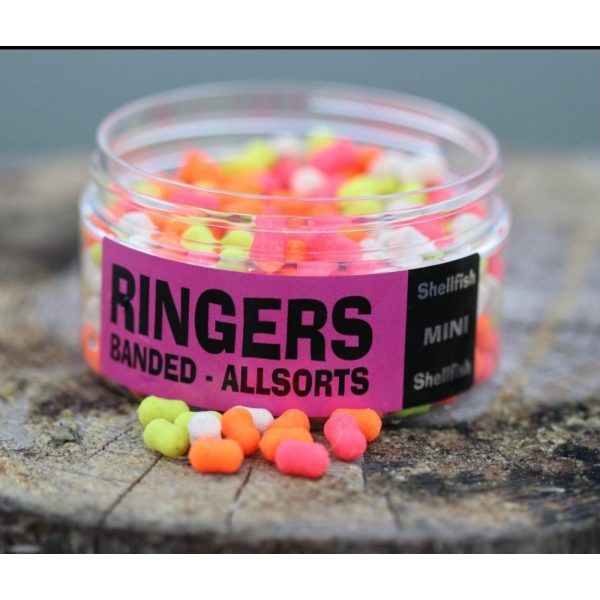 Ringers Allsort Mini 4mm Mossel Wafter 80gr