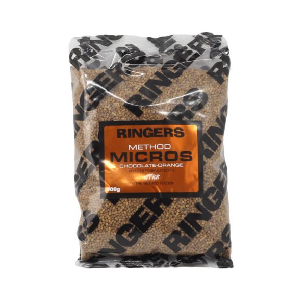 Ringers Method Micro Pellets Choco Oranje 2mm Voerpellet 900gr