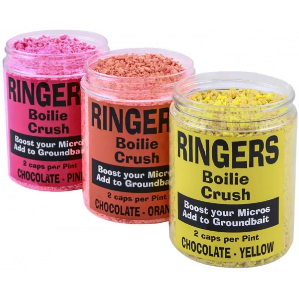 Ringers Boilie Crush Yellow Gemalen Boilie 300ml