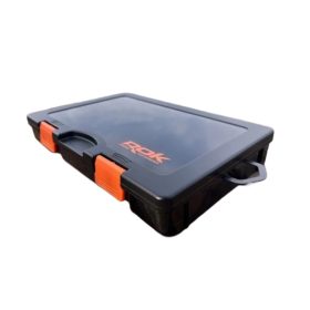 ROK Tackle Box 27x17x4,3cm Zwart