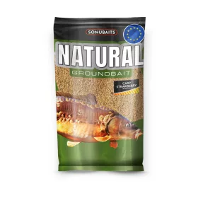 Sonubaits Natural Carp Aardbei Voer 1kg