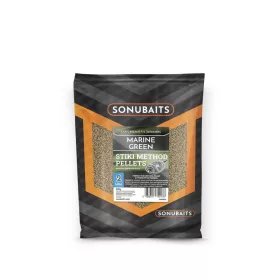  Sonubaits Stiki Method Pellets Marine Groen 2mm Voerpellets 650gr