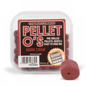   Sonubaits Pellet Os 8mm - Crab (S0810001) voorgeboorde haakpellet