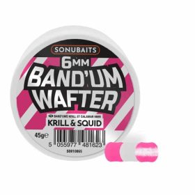   Sonubaits Bandum Wafters - 6mm Krill & Squid (S0810065) wafters haakaas