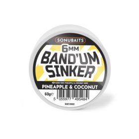   Sonubaits Bandum Sinkers Pineapple & Coconut - 6mm (S0810082) dumbell
