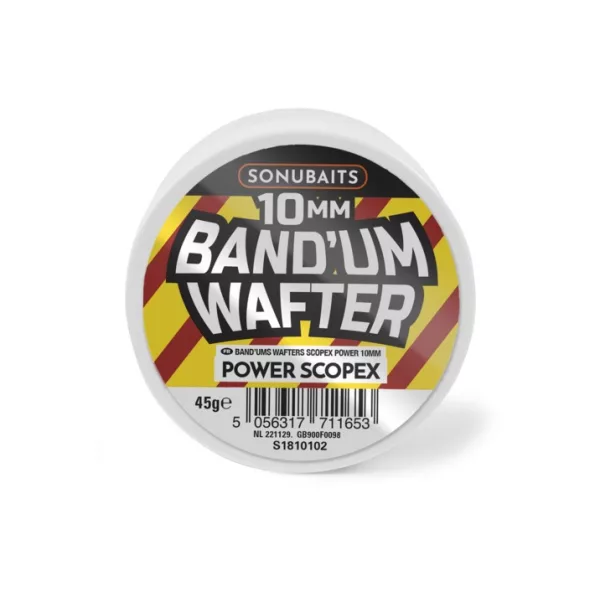Sonubaits Bandum Wafters -10mm Power Scopex wafters haakaas