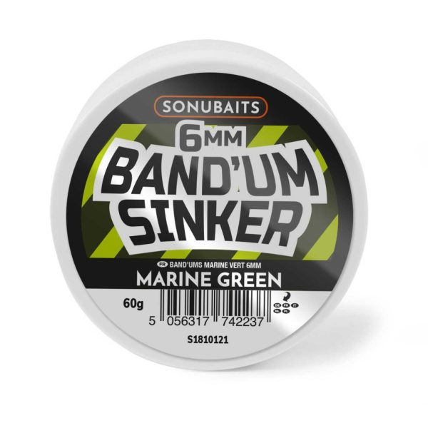Sonubaits Bandum Sinker Marine Green 6mm Zinkend Aas 60gr