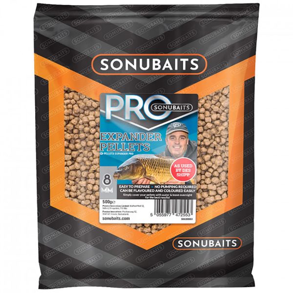 Sonubaits Pro Expander Pellets - 8mm (S0830003) expander voerpellet