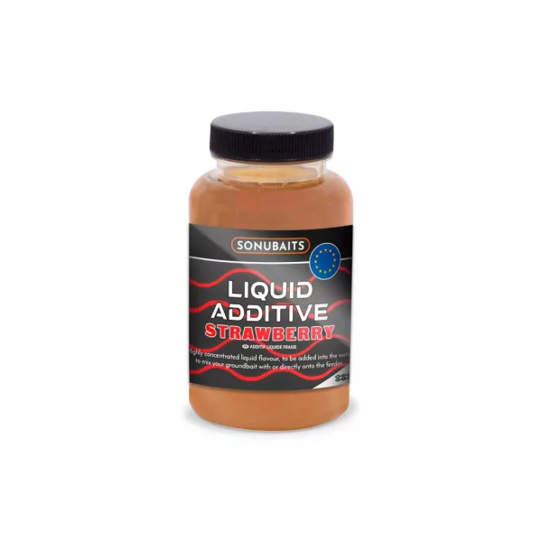 Sonubaits Liquid Additive Aardbei Vloeibaar Aroma 250ml