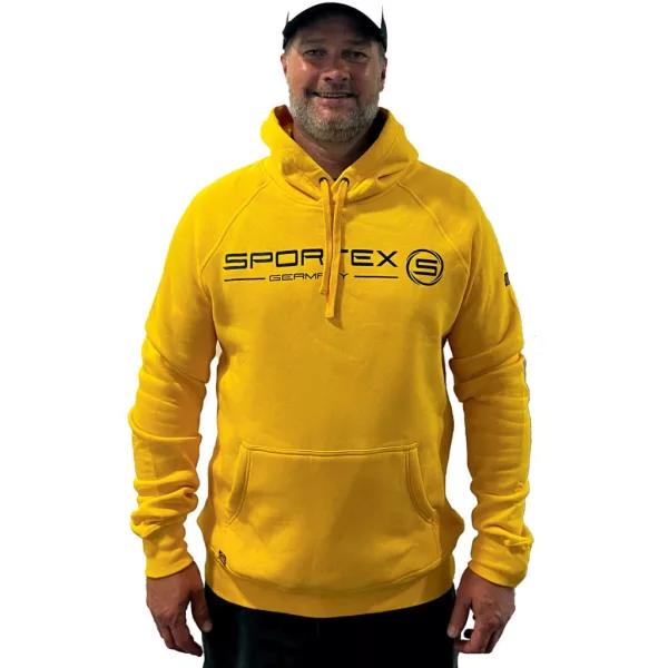 Sportex Hoodie Geel Capuchontrui Maat M