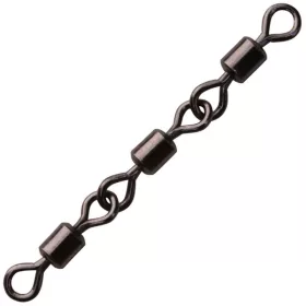 Sakura 3 Joint Rolling Swivel Zwart 5 Drievoudige Wartel 4st