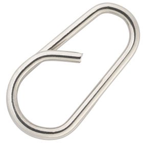 Sakura Split Snap Nickel 13mm Karabijnhaak 8 stuks