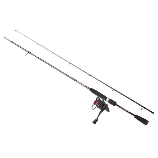 Sakura Combo Rod Fresh Sniper Spinning FSNS 702 M Hengel en Reel Ginaka 2.0 2007 FD Molenset