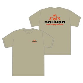 Sakura Olijf T-shirt S