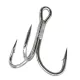Sakura - HOOKS treble 693 5X TI #1/0 - 5 stuks - Driedelige haak - Weerhaakhaak, Drievoudige haak