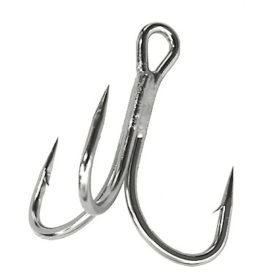   Sakura - HOOK treble 693 5X TI #3/0 - 5 stuks - Driedelige haak - Weerhaakhaak, Drievoudige haak