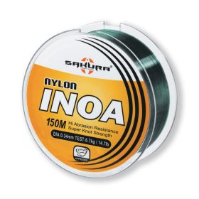   Sakura - INOA GREEN 150 M - 0.14 mm / 3.15 Lb. - Hoofdlijn - Monofilament lijn