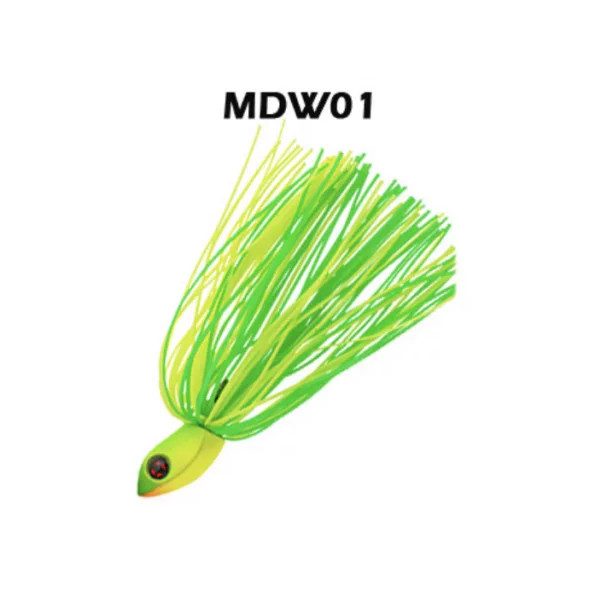 Sakura Bellamy Swim Jig Hot Chart 21gr Jigkop met rubberen rok
