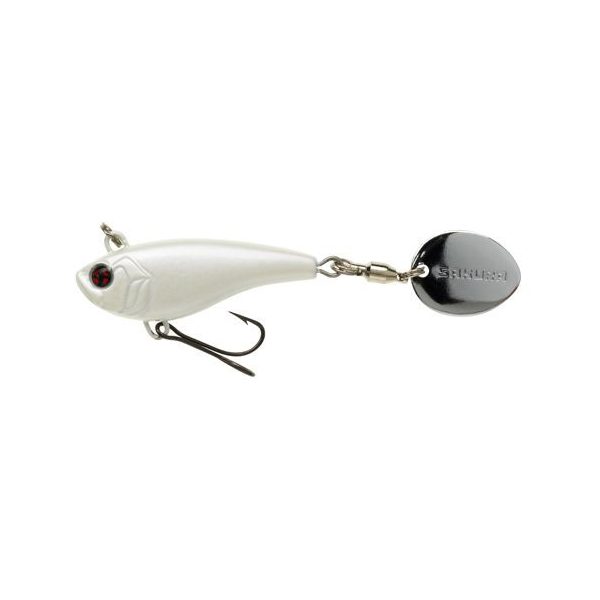 Sakura Tailspin 14 Shad White) tailspin kunstaas / tail spinner 33mm - 14gr