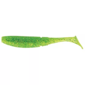   Sakura - SLIT SHAD EVO 150 - 6 - 150MM - 055 (GHOST LIME CHART) - Rubberen kunstaas