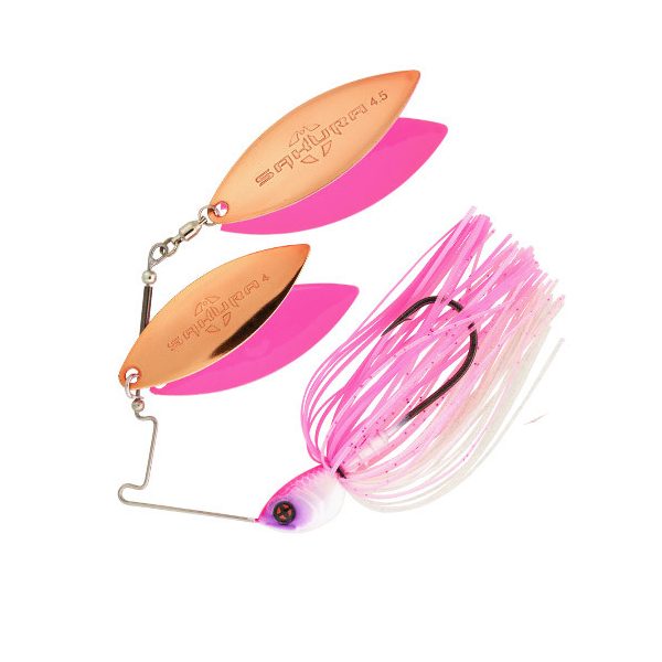 Sakura Cajun Spinnerbait DW Spinnerbait Jc10 (Kicker Roze) - 14gr