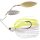 Sakura Cajun Spinnerbait DW Spinnerbait Jc2 (Wit & Chart) - 14gr