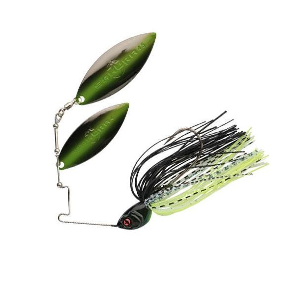 Sakura Cajun DW 14gr JC20 Spinnerbait - Zwart Chart