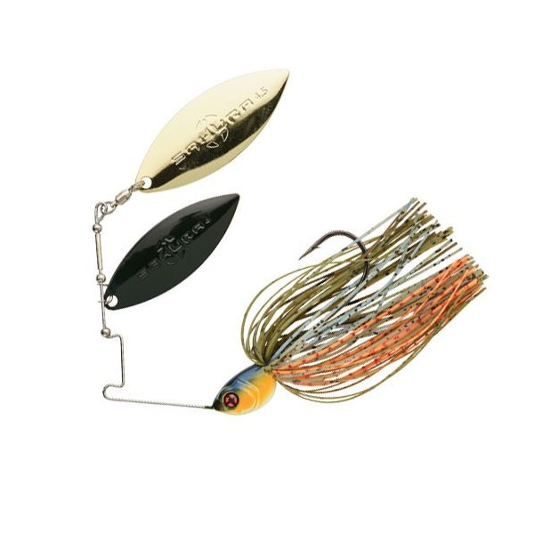 Sakura Cajun DW 14gr JC21 Spinnerbait - Blue Gill Oranje