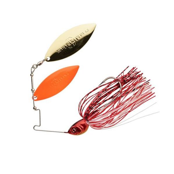 Sakura Cajun DW 14gr JC22 Spinnerbait - Lente Rood