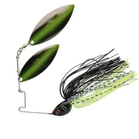 Sakura Cajun DW 21gr JC20 Spinnerbait - Zwart Chart